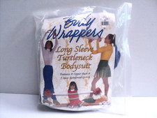 Body Wrappers Long Sleeve Turtleneck Bodysuit Adult Size SM Royal Blue 201 NEW