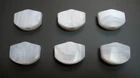plastic button peg only fit for Gotoh Machine Head, White color 6p FR18W