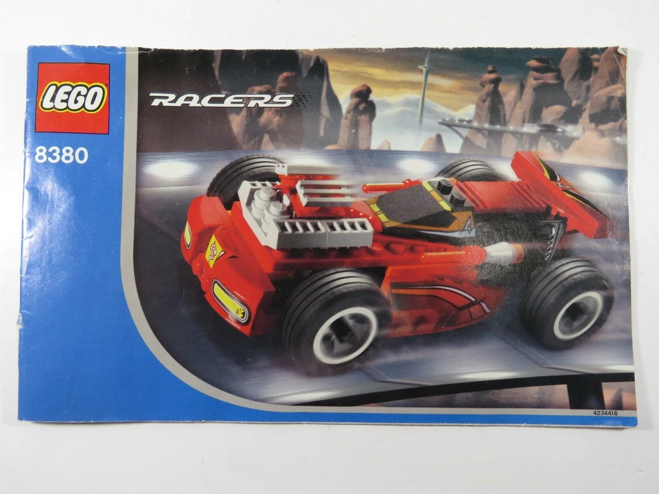 3 Lego Instruction Manual Guide Books Racer LEGO Lot Assorted Sets A6328 - Image 4 of 4