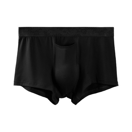 Modal Herren Unterwäsche niedrig erhöht Boxershorts separate Penis Tasche atmungsaktive Shorts - Bild 14 von 22