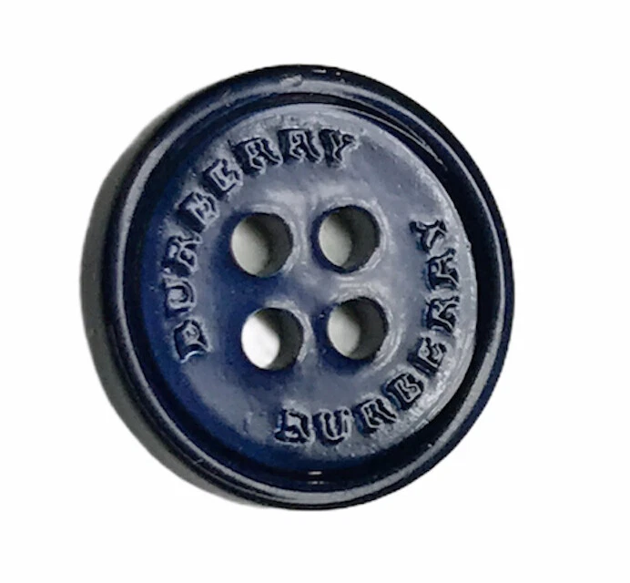 sædvanligt Allerede vejkryds BURBERRY Main Front Replacement Button BLUE for Polo Shirt .45&#034; | eBay