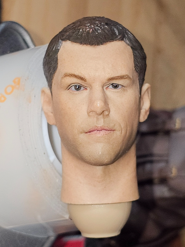 Matt Damon Headsculpt für Jason Bourne Hot Toys 1/6 Figur - Bild 4 von 4