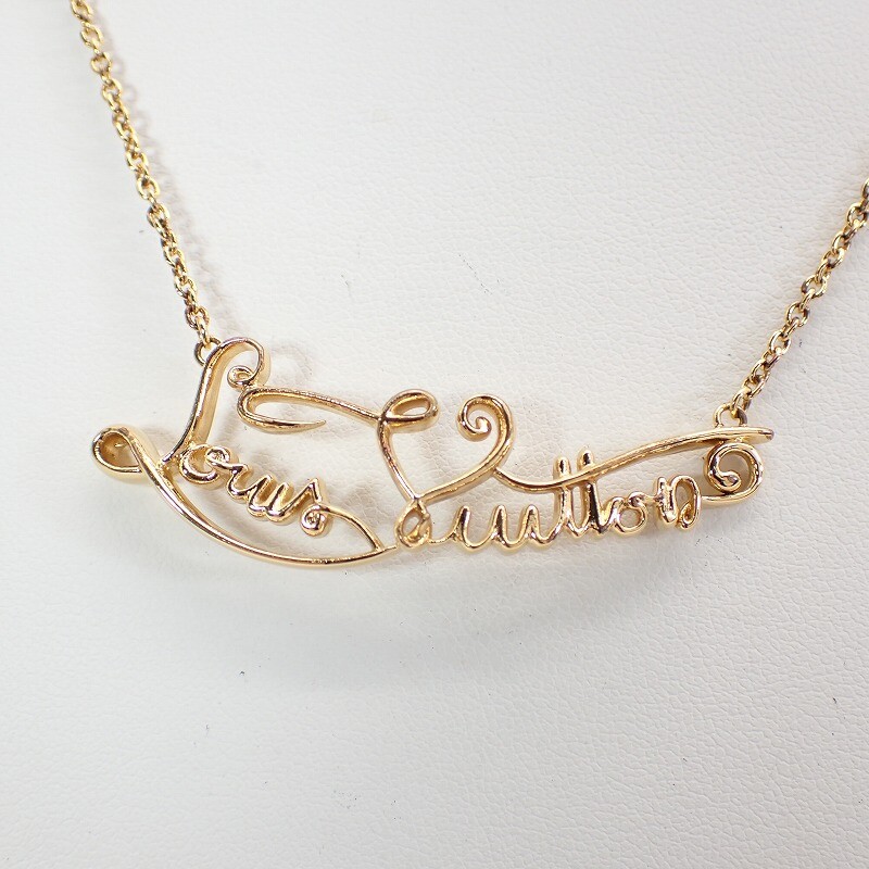 Louis Vuitton Collier My Lv Affair Necklace Gp M69619 | eBay