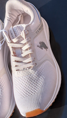 EE. UU. Polo Assn. Mujer Off White/Marfil Zapatillas Informales Reino Unido talla 7.5/US 10/EUR42 - Imagen 9 de 13