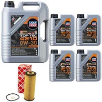 MotoröL Set Top Tec 4210 0W-30 Liqui Moly 9 Liter + ÖLfilter FüR Ssangyong Kyron