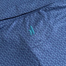 Johnnie-O Featherweight Prep-Formance Men's Size XL Lake Gallo Golf Polo Shirt