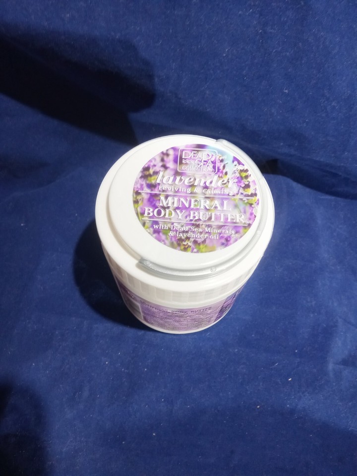 Dead Sea Lavender Oil & Minerals Calming Reviving Body Butter 16.9 oz