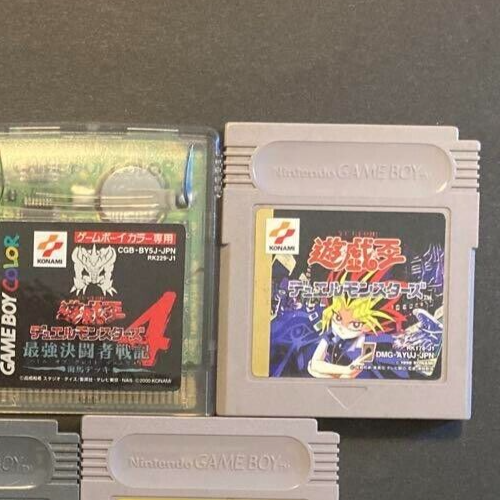 Nintendo GAME BOY COLOR Cassette Set of 7 Cassettes Confirmed to