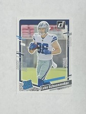 Luke Schoonmaker 2023 Donruss Rated Rookie Card RC #325 Dallas Cowboys