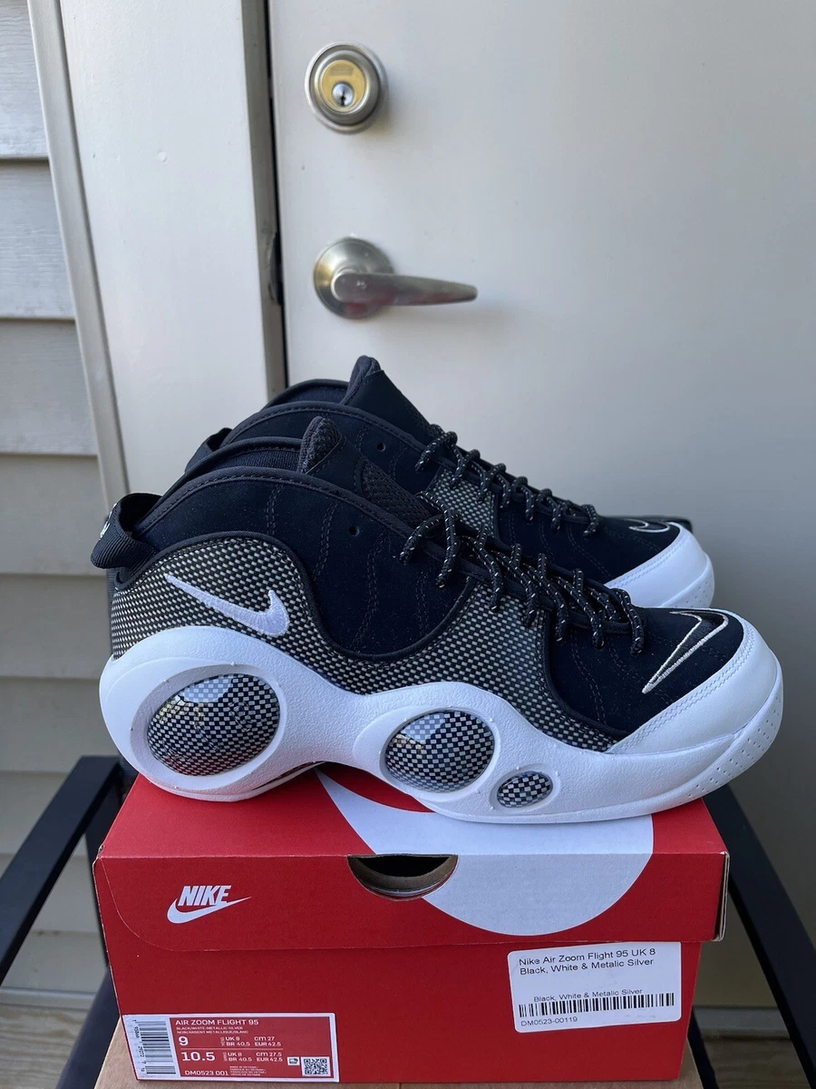 Nike Air Zoom Flight 95 OG Black Metallic Silver (2022) DM0523-001