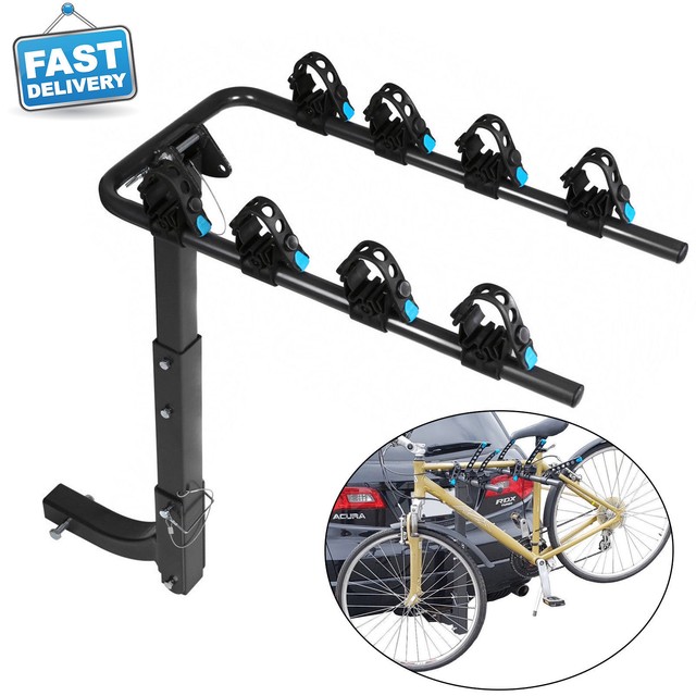2 Bike Rack Bicycle Rear Carrier 2" Receiver Hitch Mount Swing Away for