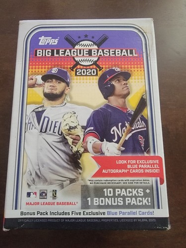 Mike Trout 2020 Topps Big League Baseball Box Card EMPTY L A Angels - Picture 2 of 2