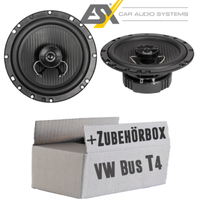 ESX Lautsprecher FüR VW Bus T4 Front 16Cm Koax Auto Boxen Einbausatz - Einbauset