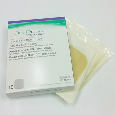  Convatec Extra Thin Duoderm Hydrocolloid Dressing 4x 4 10 Stück/Box
