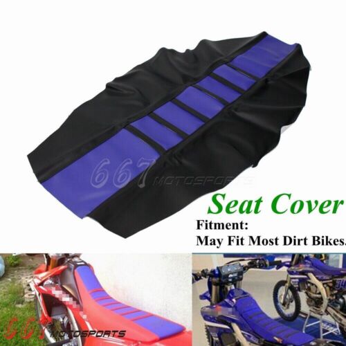 Dirt Bike Rubber Soft Seat Cover For Yamaha YZ450F YZ TTR WR 110 125 223 250 450 - Picture 1 of 6