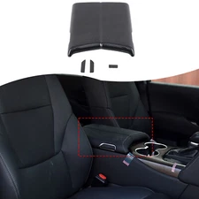 Carbon Fiber ABS Armrest Box Cover Trim For Toyota Land Cruiser LC300 2023+