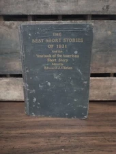 Vintage The Best Short Stories Of 1931 Hardcover