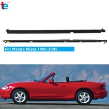 For 1990-04 2005 Miata Lr Door Glass Window Weatherstrip Seals Set Na01-58-810f