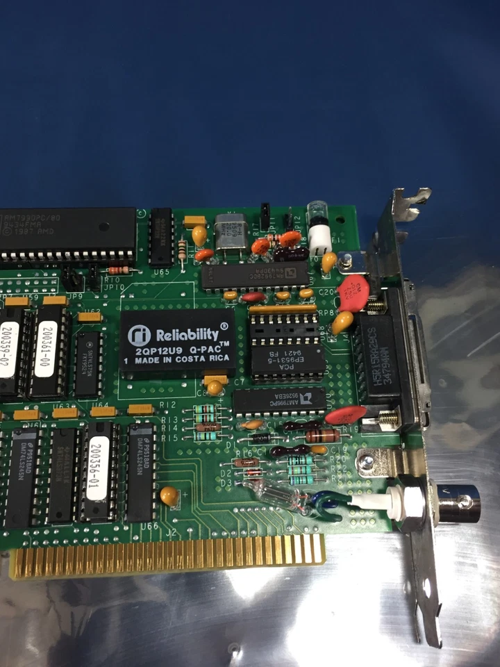 Meret Optical / Osicom / CMC CMC-653 Ethernet Card 100662-20 REV C - Image 2 of 4