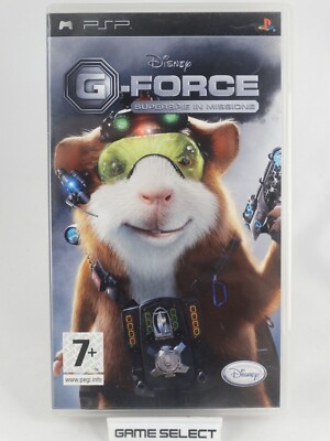 DISNEY G-FORCE SUPERSPIE ON MISSION GFORCE PSP PAL ITALIAN ORIGINAL COMPLETE