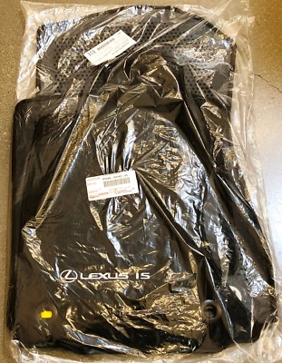 LEXUS FACTORY FLOOR MAT SET 14-18 IS250 IS350 IS300 AWD BLACK | eBay