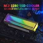 5V ARGB Sync Computer SSD M2 Radiator PC RGB M.2 Hard Disk Nvme Cooler Heatsink