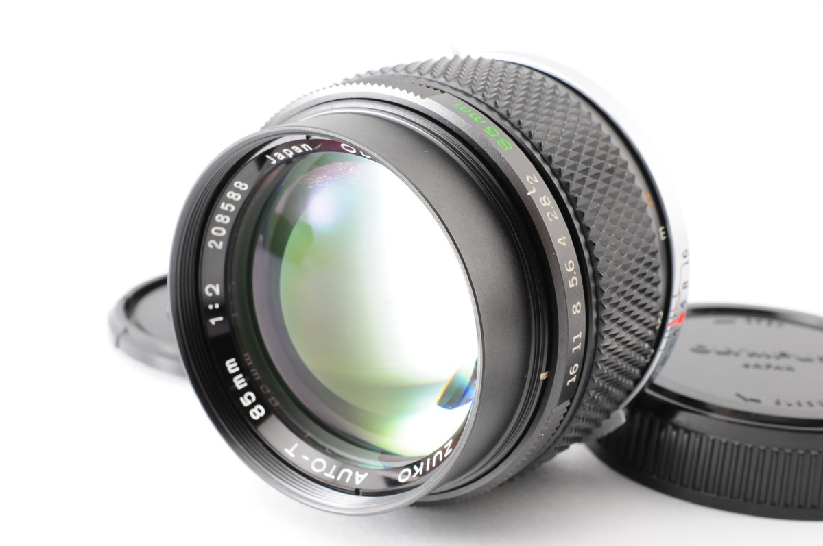 Near MINT] OLYMPUS OM-SYSTEM F.ZUIKO AUTO-T 85mm F/2 late