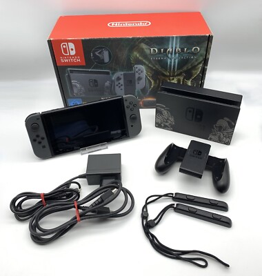 Nintendo Switch Konsole | Diablo 3 Edition | inkl. OVP, Docking-Station etc. GUT