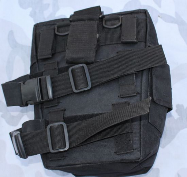 Tactical Quick Release Molle Gas Mask Pouch Leg Belt Storage Bag