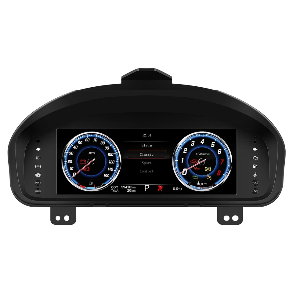 Cuadro de instrumentos velocímetro digital HD pantalla LCD para Honda Accord 2003-2007 Foto 3 de 4