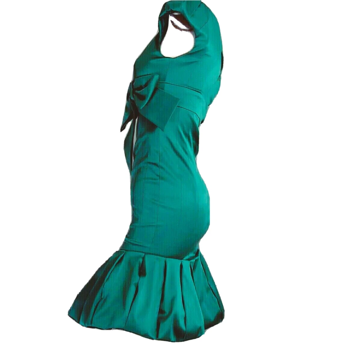 Karen millen bow 2025 waist midi dress
