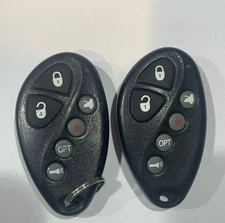 Code Alarm Smart Security Keyfobs 6 Buttons Lot of 2-Tested ELVATDB