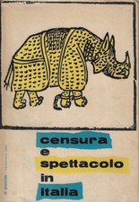 AA. VV...CENSURA E SPETTACOLO IN ITALIA