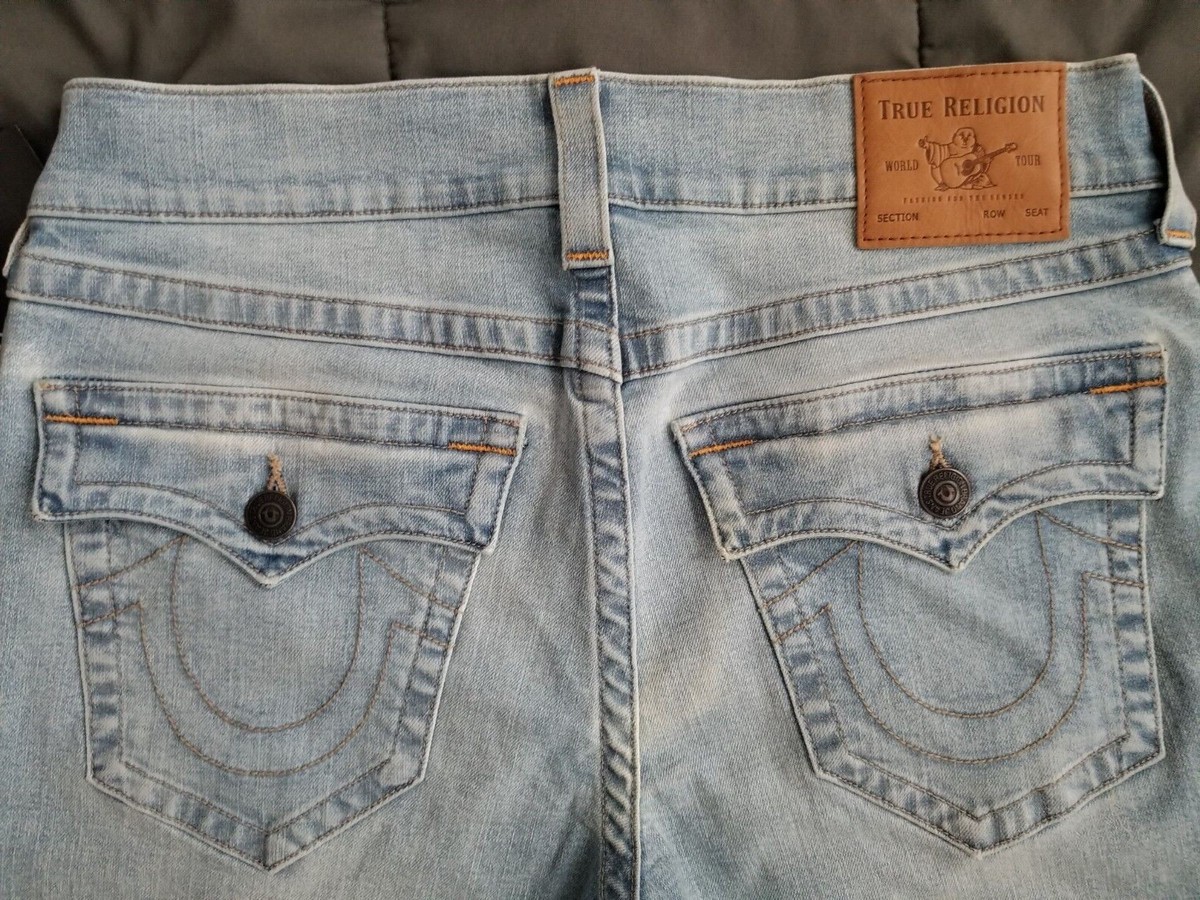 新品未使用TRUE RELIGION 33インチ RARE New Authentic True Religion Billy 34 W 33 L Leather