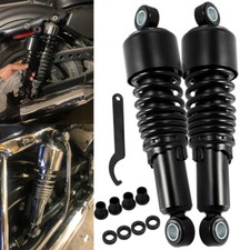 10.5" Rear Absorber Shocks For Harley Dyna Fat Bob Low Rider Wide Glide Lowering