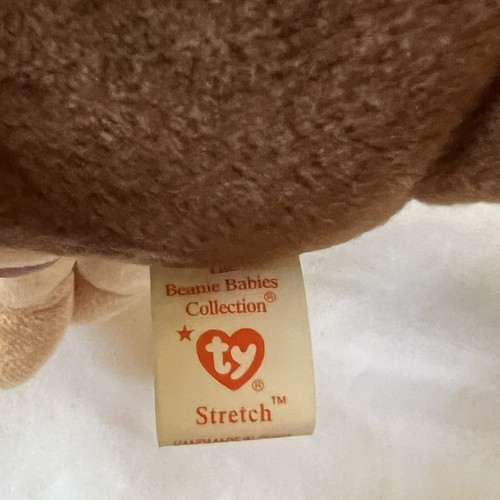 TY Beanie Baby 1997 Retired 9" Stretch the Ostrich Covered Tag PE # 4181 - Bild 7 von 11