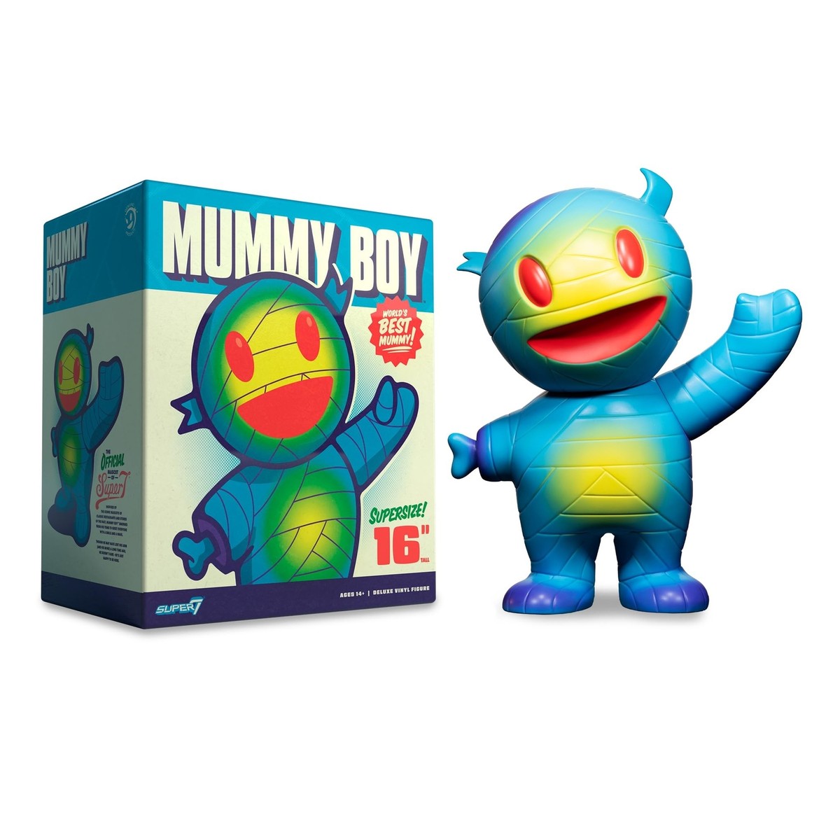 Super7 Supersize Mummy Boy (Blue and Yellow) - 16