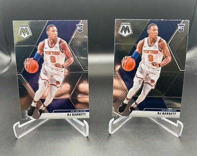 RJ BARRETT 2019 Mosaic Base Rookie Card Lot Of 2 #229