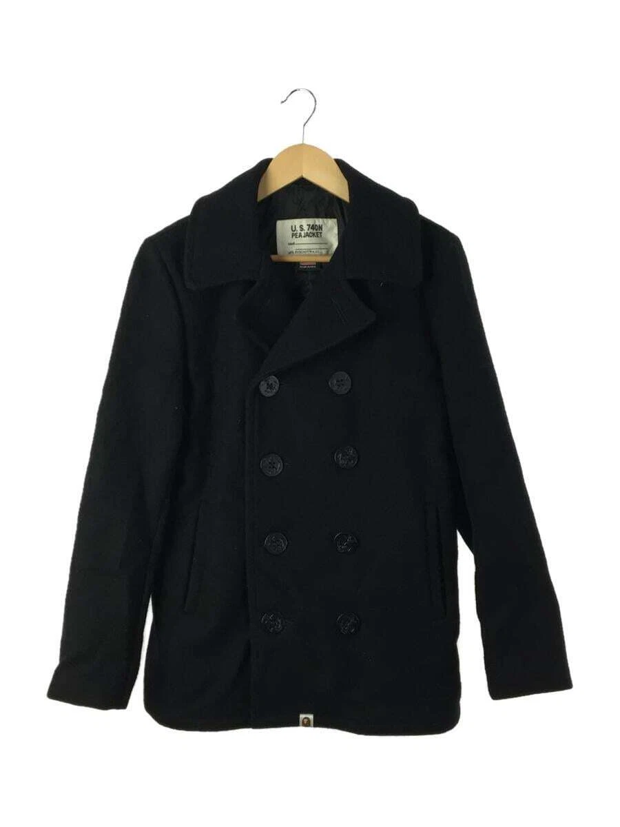 A BATHING APE (BAPE) Cappotto A BATHING APE lana nero