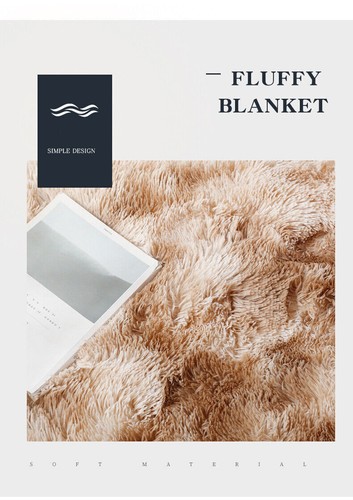 Floor fashion Rug Fluffy Area Carpet Shaggy Extra Soft Thicken Pads Living Room - Picture 4 of 30