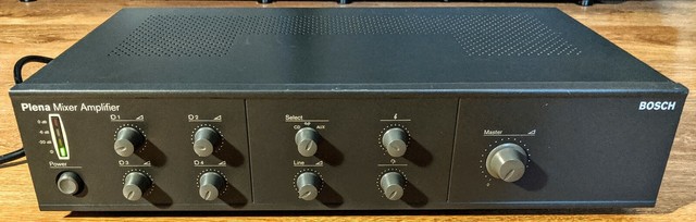 Bosch Lbb 1912 10 Plena 120v Mixer Amplifier For Sale Ebay