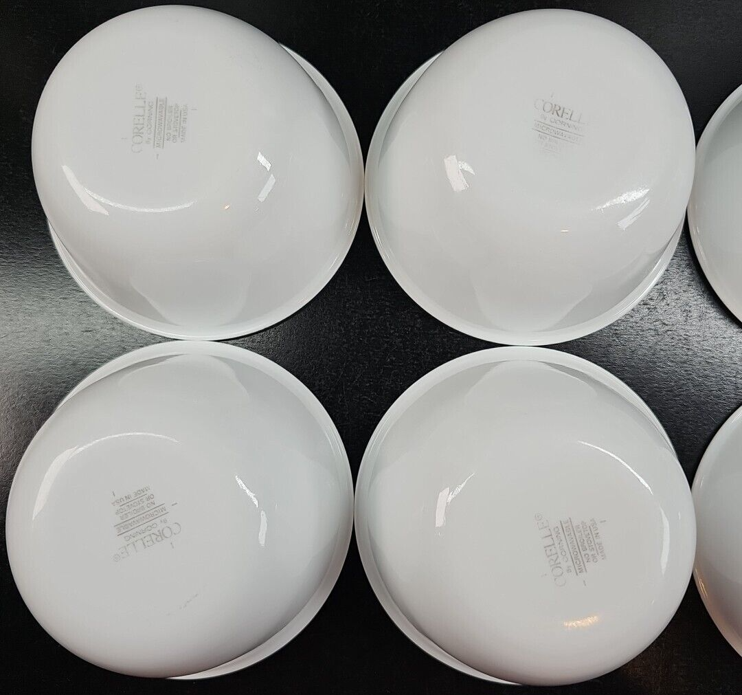 Amazon Corelle Winter Frost White Dessert Bowls 10 Oz Corelle Small Bowls  Oz Corelle 3124 10 Oz Vitrelle Glass Winter