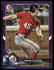 Andrew Stevenson #85 2018 Bowman Purple #/250 Rookie