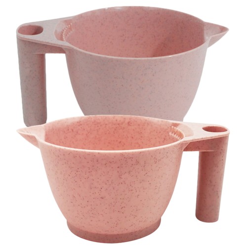 2 Pcs Hair Dye Bowl Color Mixing Conditioner Facial Brushes eBay