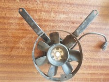 YAMAHA FZR600 FZR 600 RADIATOR RAD COOLER FAN WITH BRACKETS OEM