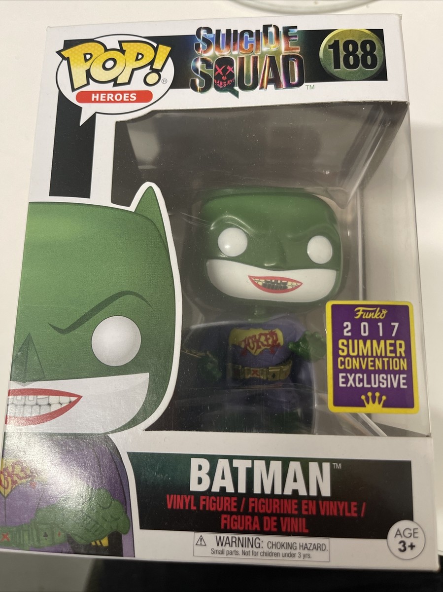 POP! FUNKO バットマン（スーサイド・スクワッド） Funko Suicide Squad: Batman Collectible Vinyl Figure, 4 in