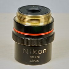 NIKON 4x / 0.1  160/- WD CFI Microscope Objective Lens 133078