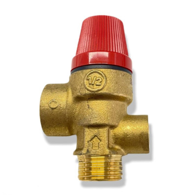 ARISTON CHAFFOTEAUX SAFETY VALVE 3 BAR 1/2 HYDROMETER CONNECTION 569292 BOILER