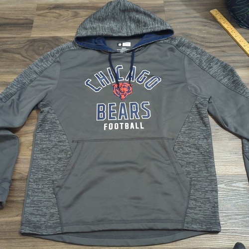 Chicago Bears Men's NFL Team Apparel Hooded Pullover Sweatshirt Camo Size M. C - Picture 2 of 7