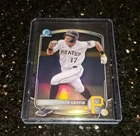 2025 BOWMAN CHROME PROSPECT REPTILIAN REFRACTOR KONNOR GRIFFIN ROOKIE CARD